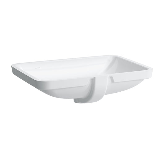 LAUFEN PRO S UNDERCOUNTER WASHBASIN 600 X 400 MM WITH OVERFLOW HOLE TOP EDGE NOT GRINDED WHITE - 8.1196.5.000.109.1 - Tadmur Trading