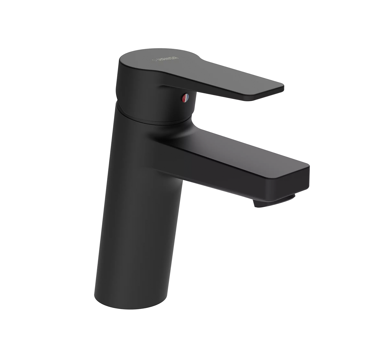 HANSA TWIST XL WASHBASIN MIXER MATT BLACK - 0902228333