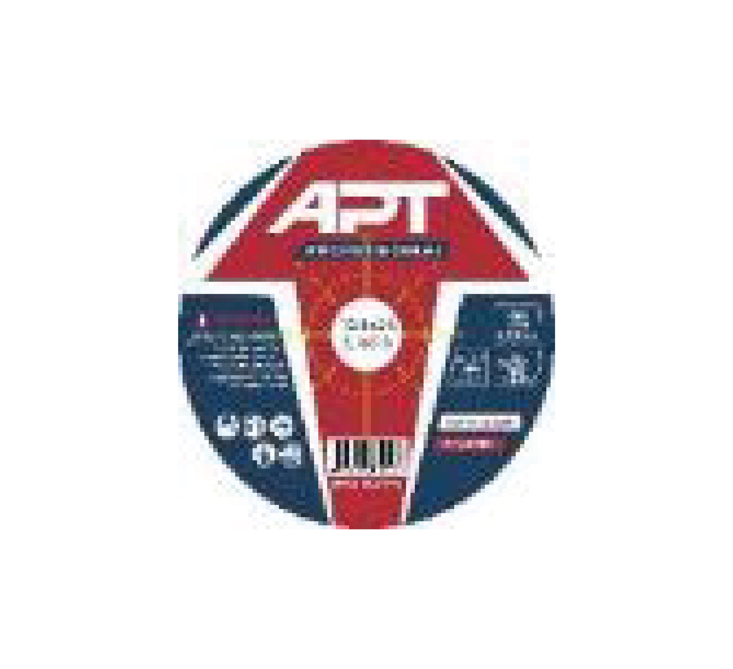 APT CUTTING DISK DEPRESSED FOR METAL T42-125*3.0*22.2 APTP21253022