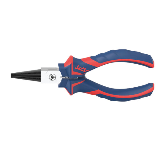 APT MINI ROUND NOSE PLIER 4.5" NEW APT 2 COLOR HANDLE-NEW APT PP CARD WITH RED STRAP-AH1437545-115F
