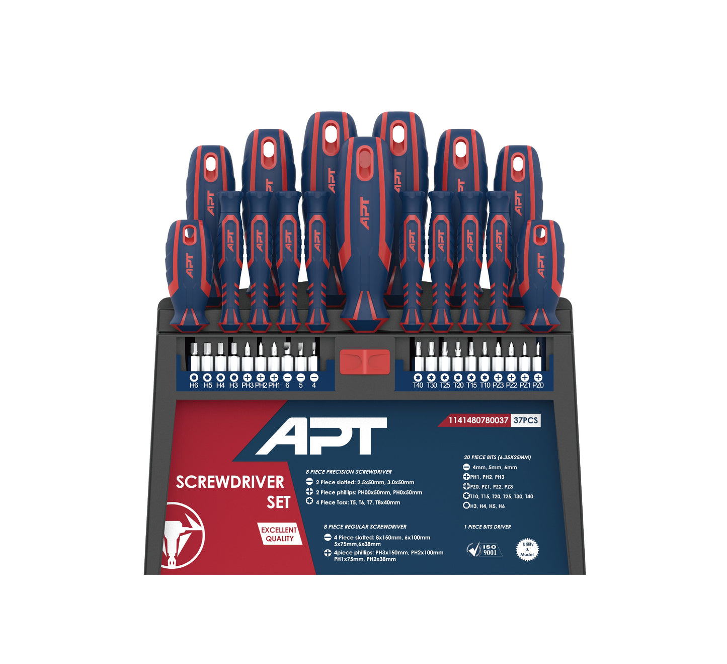 APT 20PCS SCREW DRIVER SET-540137 AH148078-37