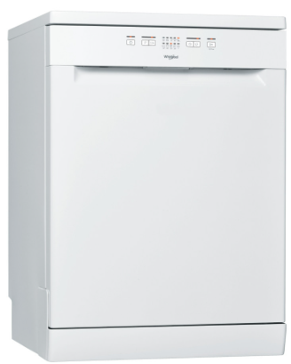 WHIRLPOOL DISHWASHER 5 PROGRAMS, 13 PS, 12 LT, 49 DB A+, WHITE - WFE 2B19 UK N