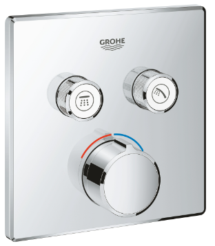 GROHE SMART CONTROL CONCEALED MIXER SQUARE WITH ONE VALVE 2SC - 29148000