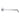 RAINSHOWER SHOWER ARM MODERN PROJECTION 378MM - Available in Qatar
