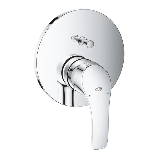 EUROSMART SINGLE-LEVER MIXER WITH 2-WAY DIVERTER - Available in Qatar
