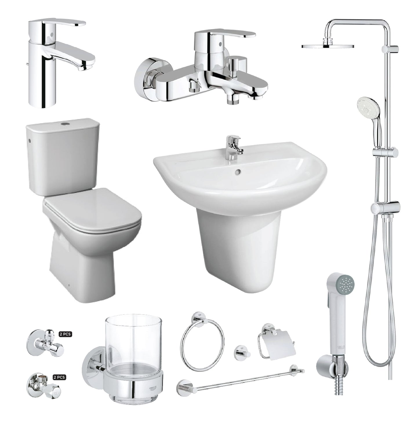 JIKA MIO + GROHE Eurostyle BUNDLE