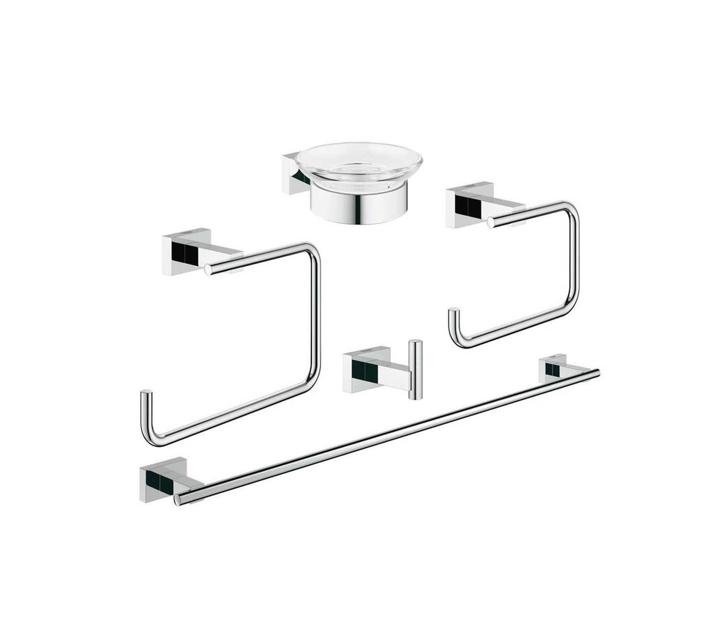 GROHE ESSENTIALS CUBE ACCESSORIES SET MASTER 5 IN 1 - 40758001