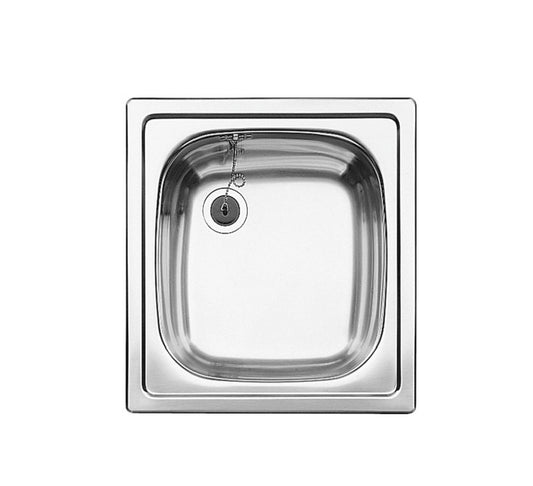 حوض مطبخ بلانكو توب إي 4 × 4 حوض واحد مع نفايات وقطع تركيب - 1-501065 - تدمر للتجارة