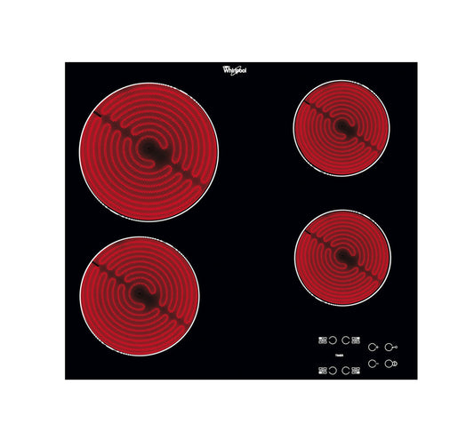 WHIRLPOOL ELECTRIC HOBS - AKT 8090/NE HOB WP