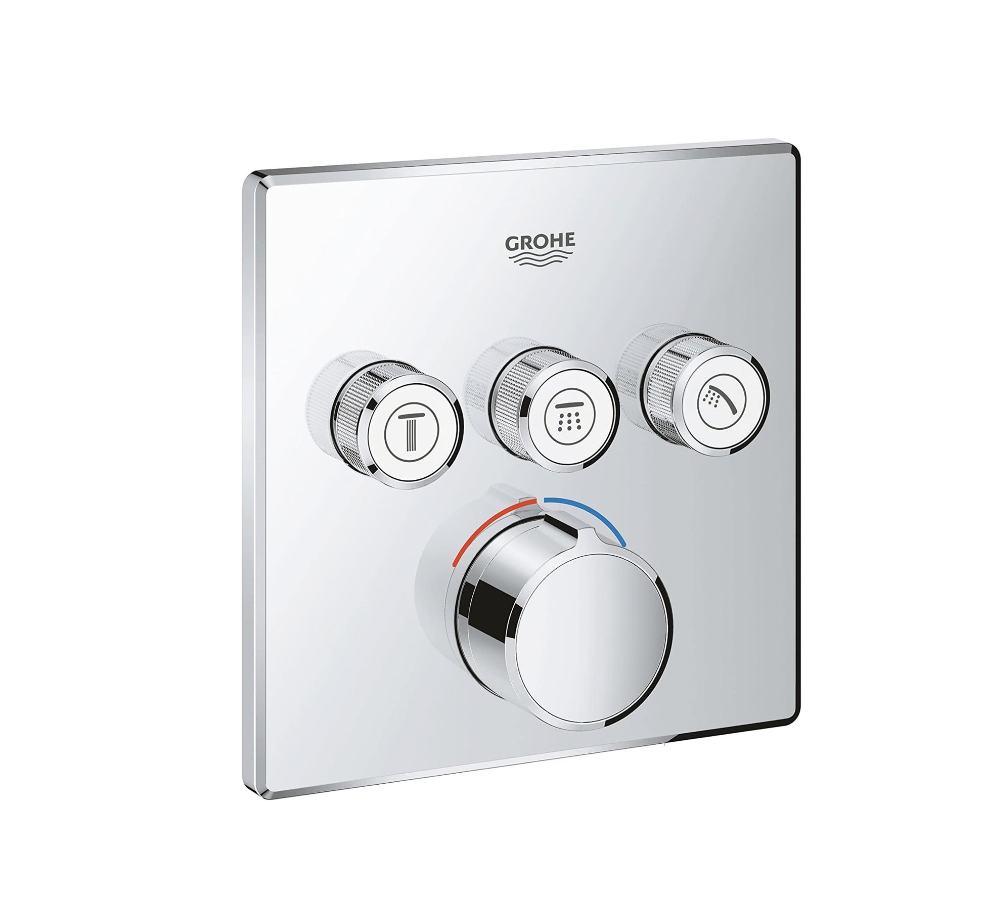 GROHE SMART CONTROL CONCEALED MIXER SQUARE WITH ONE VALVE 3SC - 29149000 - Tadmur Trading