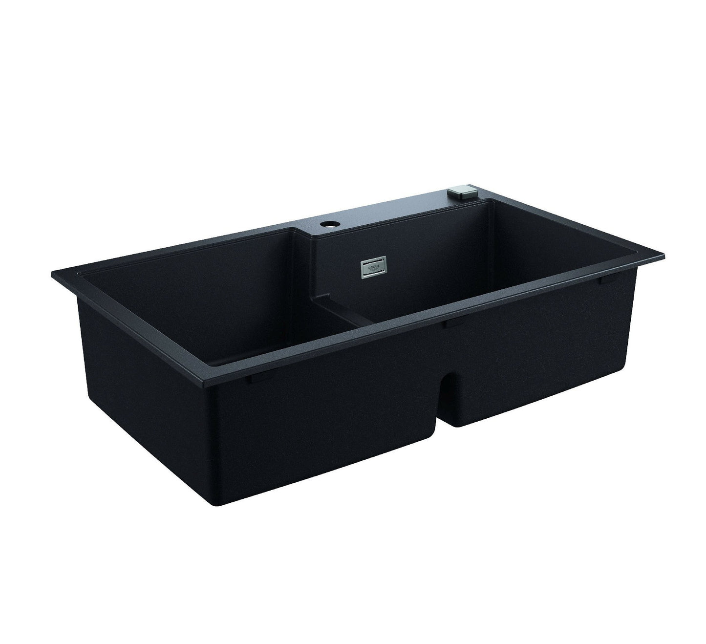 GROHE K500 SINK 90 C 86/50 2.0 REV GRANITE BLACK - 31649AP0 - Tadmur Trading