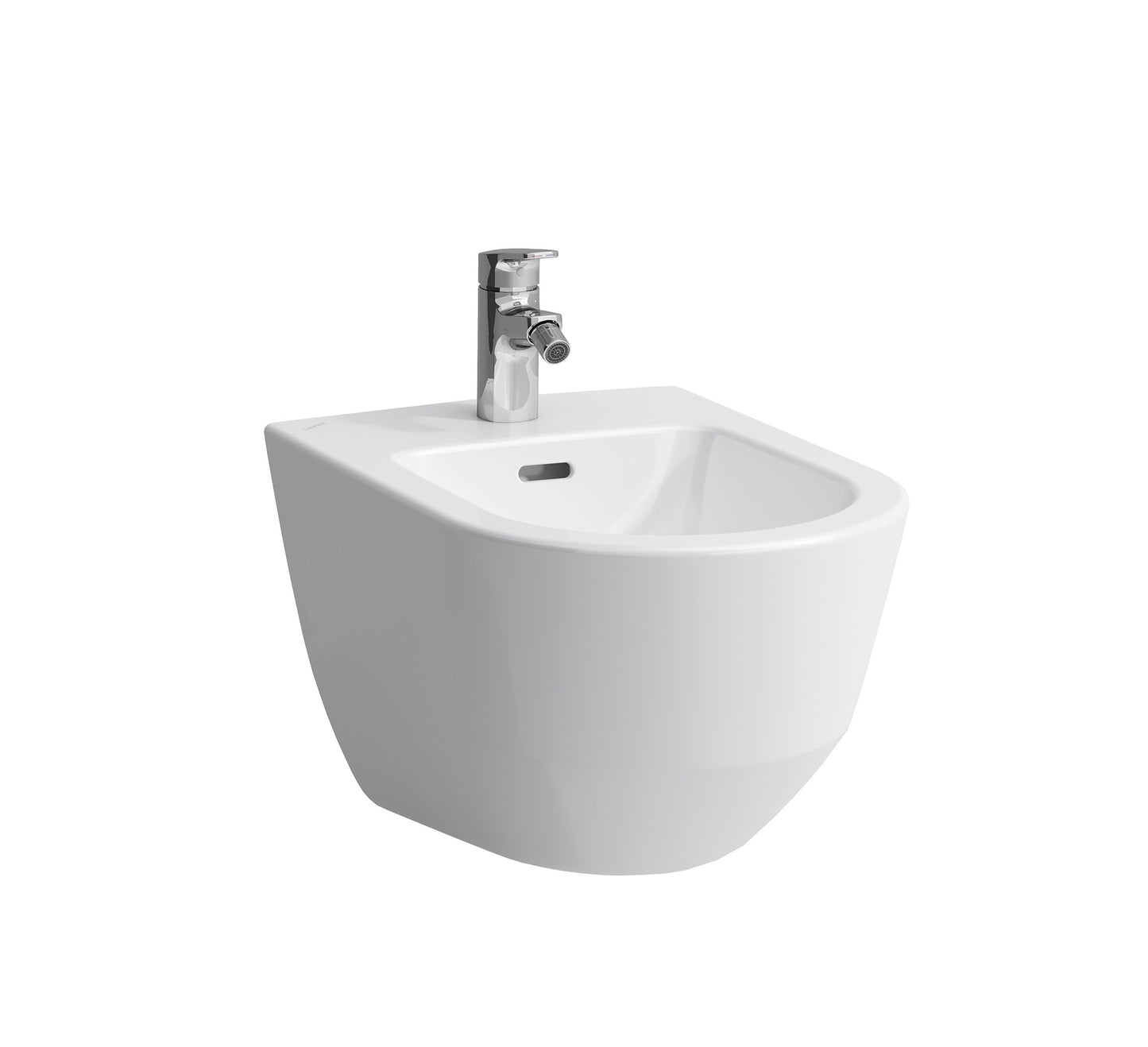 LAUFEN PRO A BIDET, WALL HUNG WITH TAPHOLE, WITH OVERFLOW HOLE WHITE - 8.3095.2.000.302.1 - Tadmur Trading