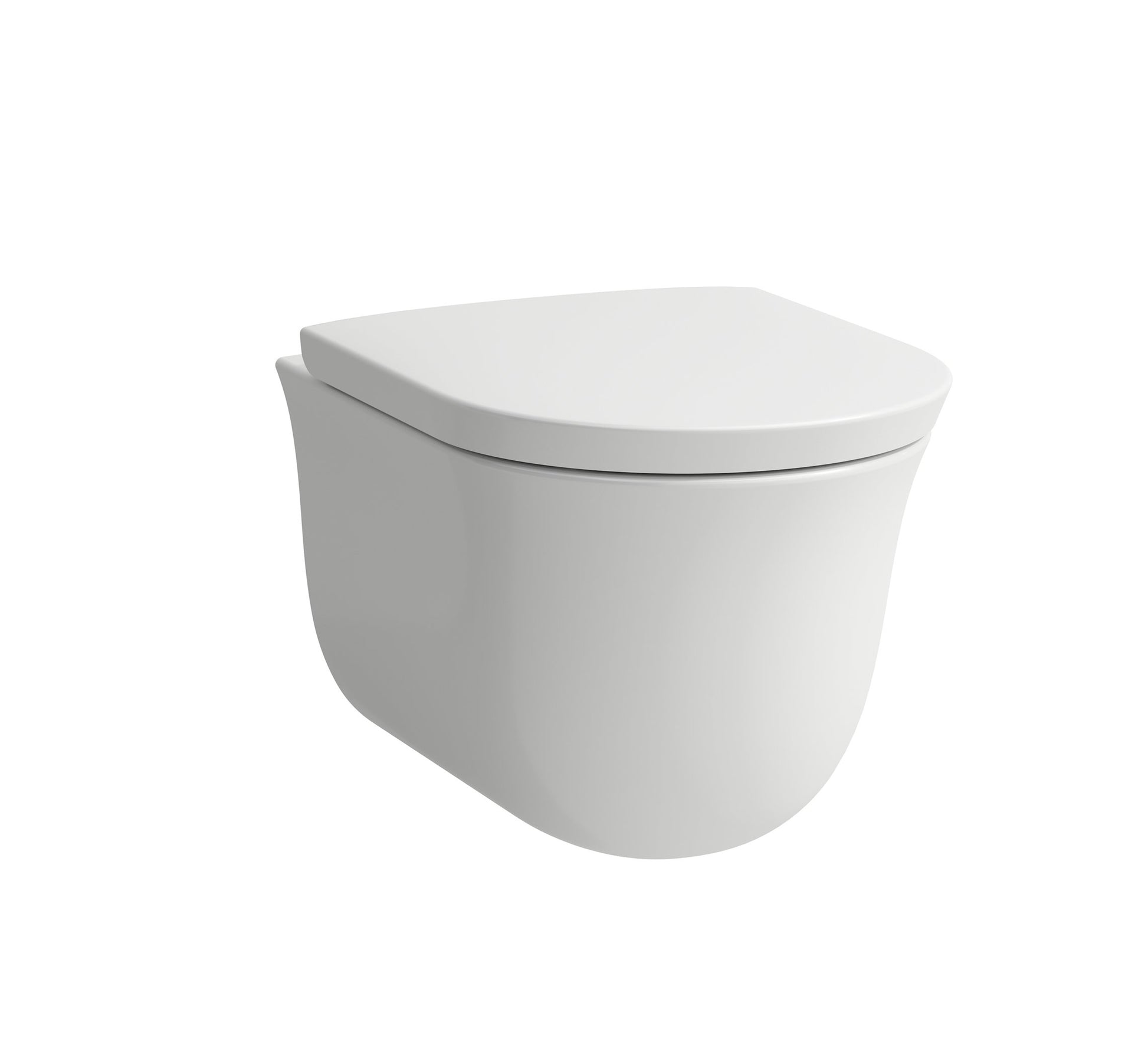 LAUFEN THE NEW CLASSIC WALL-HUNG WC PAN RIMLESS, WASHDOWN WHITE - 8.2085.1.000.000.1 - Tadmur Trading