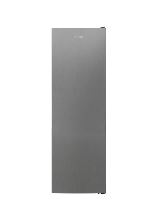 T-TECH SINGLE DOOR REFRIGERATOR, 595X650X1860, MODEL TT-375E-L, NET VOLUME 380 LTRS/NFMC, INOX (VERTICAL LINE INOX)