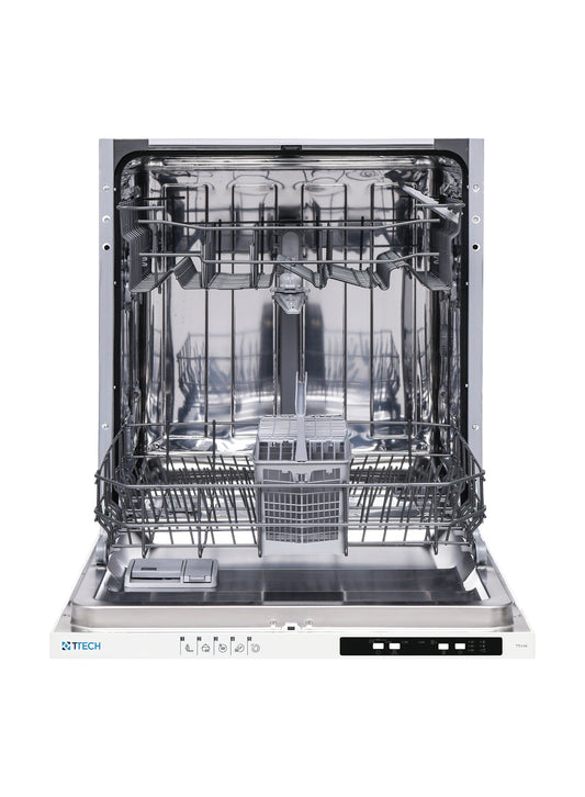 T-TECH D SERIES FULLY INTEGRATED DISHWASHER 60 CM, MODEL TT-I-14, 5 PROGRAMS AND 12 PLACE SETTINGS