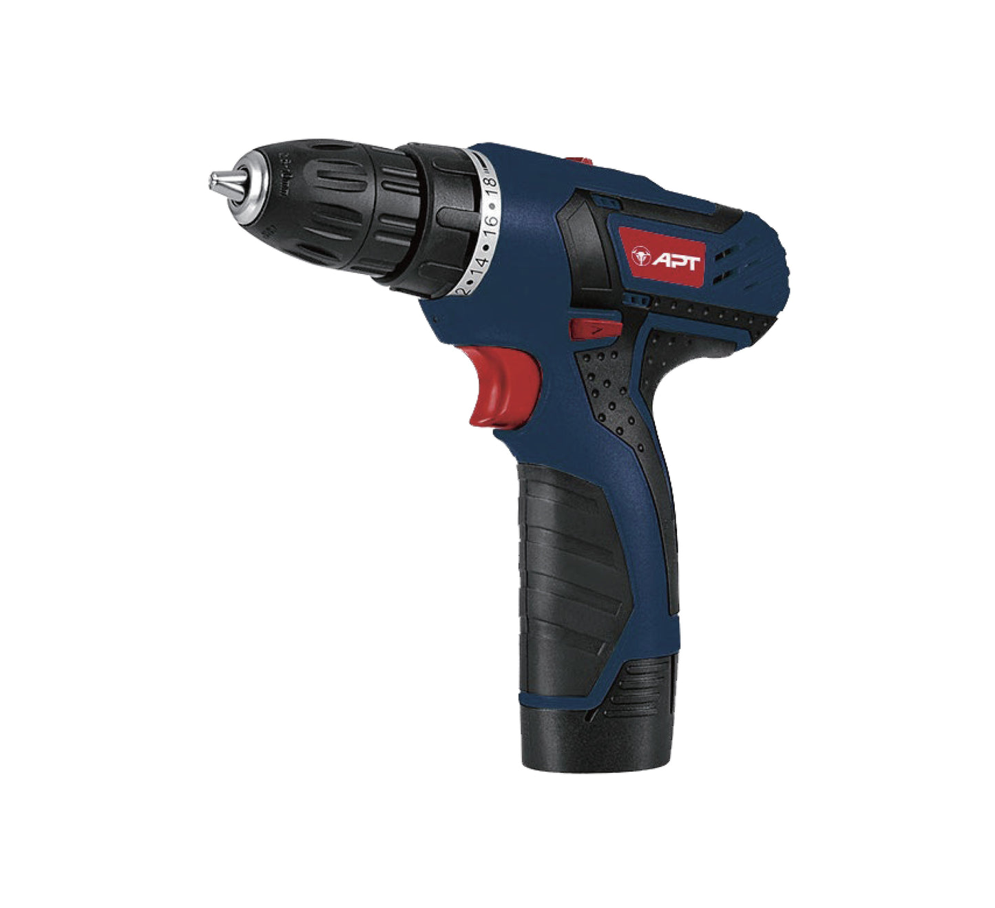 APT CORDLESS DRILL WITH 2 LITHIUM ION BATTERIES 12V 30N.M - DW15105