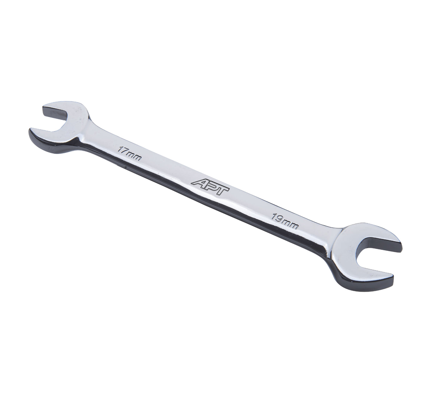 APT DOUBLE OPEN END WRENCH BRIGHT SATIN FINISH PP CARD HOLDER CR-V 32X36MM-DW251401-32X36