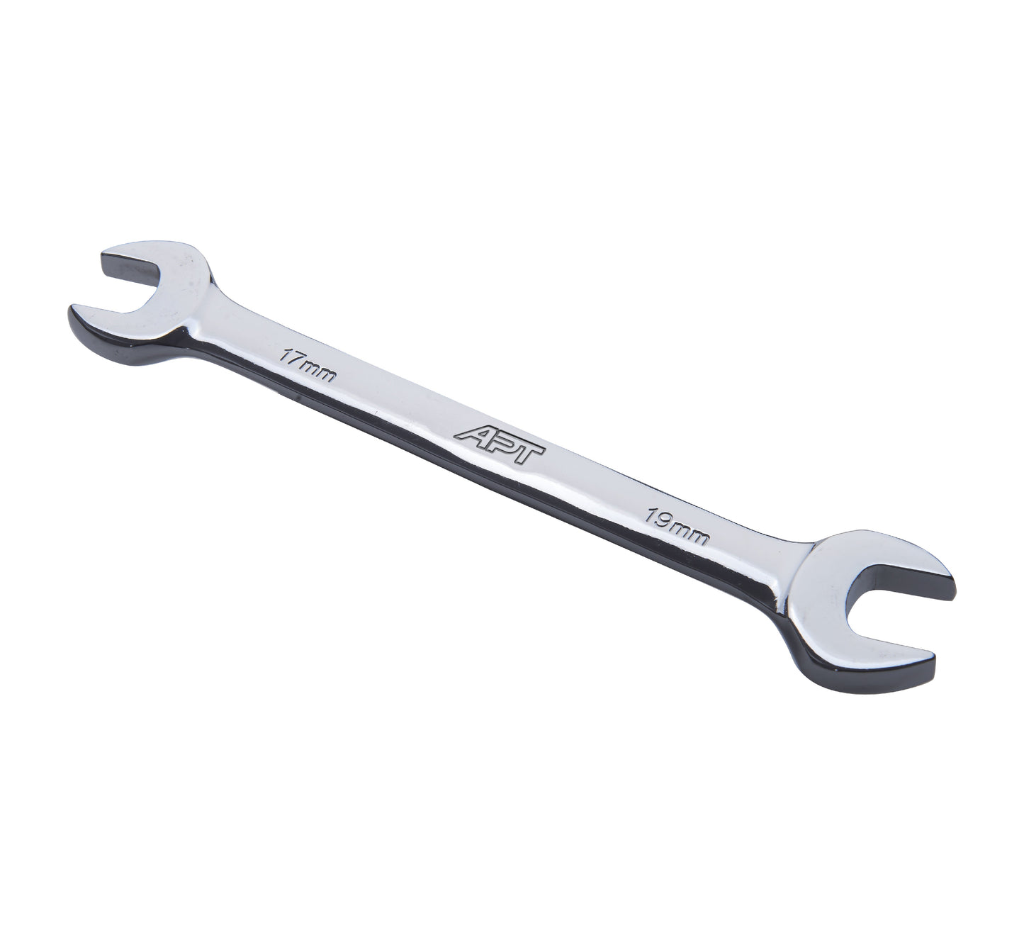 APT DOUBLE OPEN END WRENCH BRIGHT SATIN FINISH PP CARD HOLDER CR-V 36X41MM-DW251401-36X41