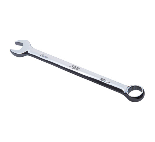 APT COMBINATION RATCHET WRENCH BRIGHT SATIN FINISH PP CARD HOLDER CR-V 17X225MM-AH321402-17