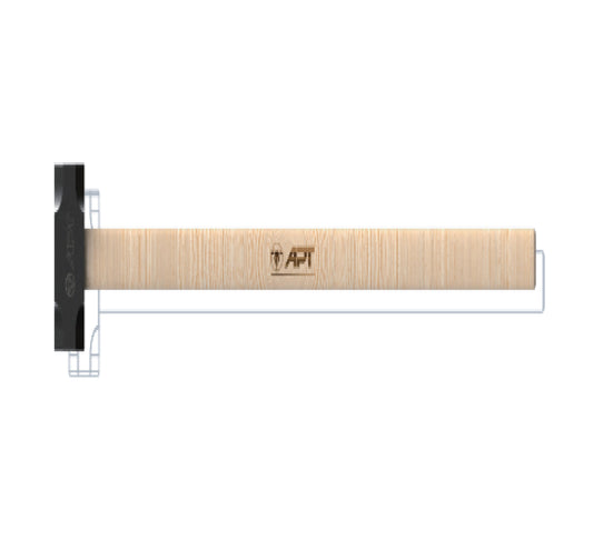 APT SLEDGE HAMMER ASH WOODEN HANDLE PP CARD 06 LB AH0212340-006