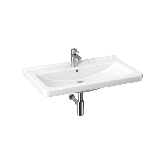 COMBO: JIKA CUBITO WASHBASIN 85X48.5CM WHITE - 8.1042.6.000.104.1, JIKA CUBITO HALF PEDESTAL WHITE - 8.1995.1.000.028.1