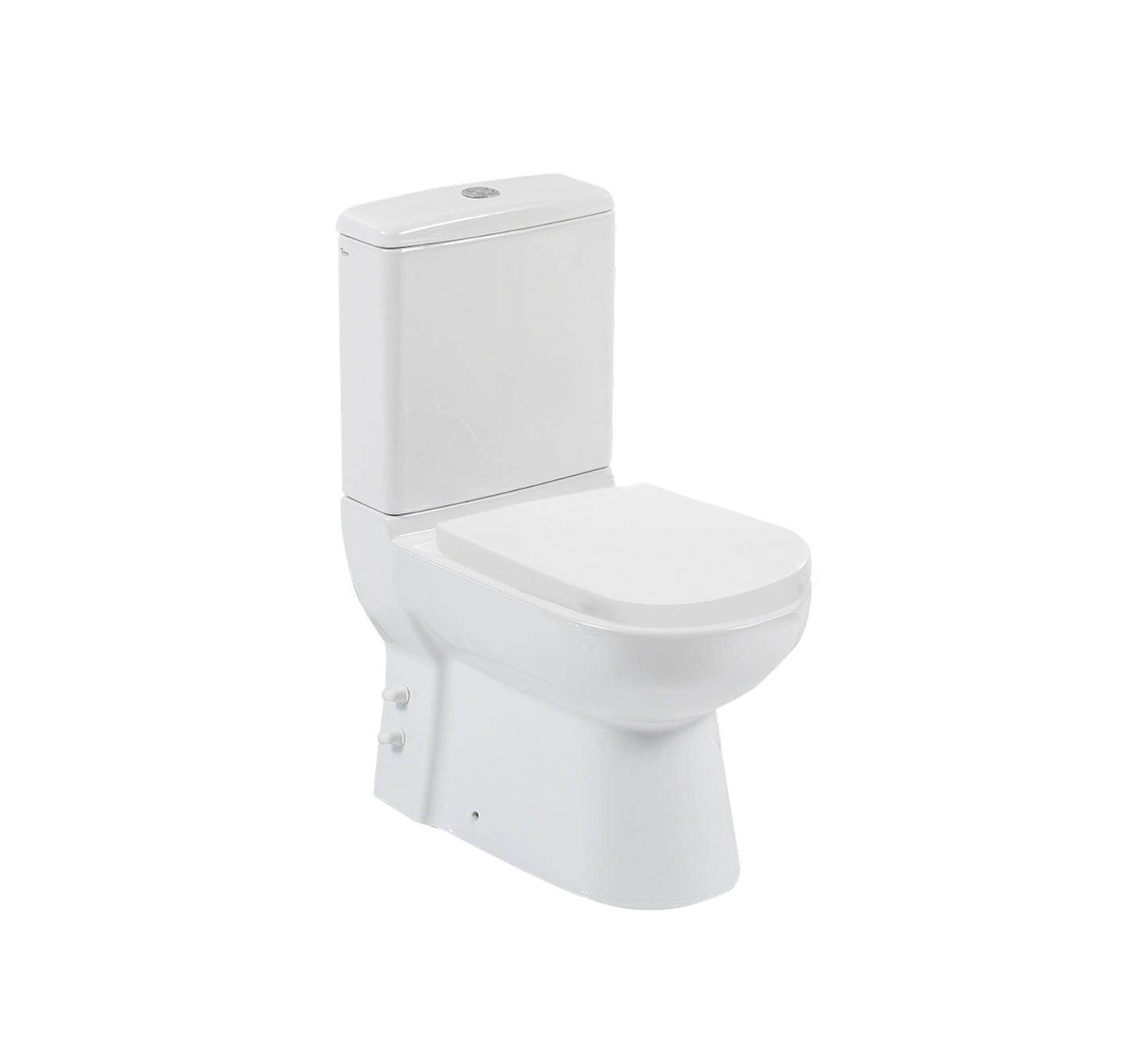 COMBO: CERASTYLE BELLA SLIM SEAT & COVER, CERASTYLE BELLA WC FS, BACK TO WALL, WITHOUT BIDET SYSTEM AND HORIZONTAL OUTLET